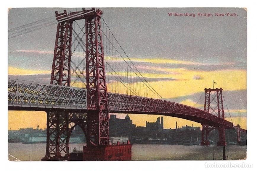 Postales: USA. New York. Williamsburg Bridge. - Foto 1