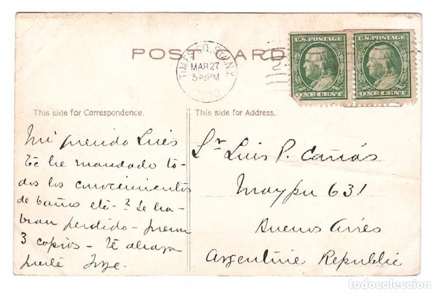 Postales: USA. New York. Riverfront. 1910. - Foto 2