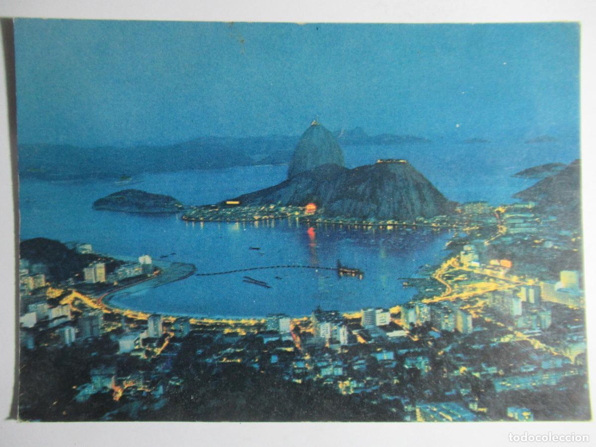 Postales: Brasil - Rio de Janeiro. Nocturna - Foto 1