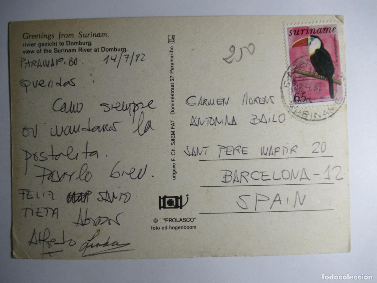 Postales: Suriname / Surinam - Circulada - Foto 2
