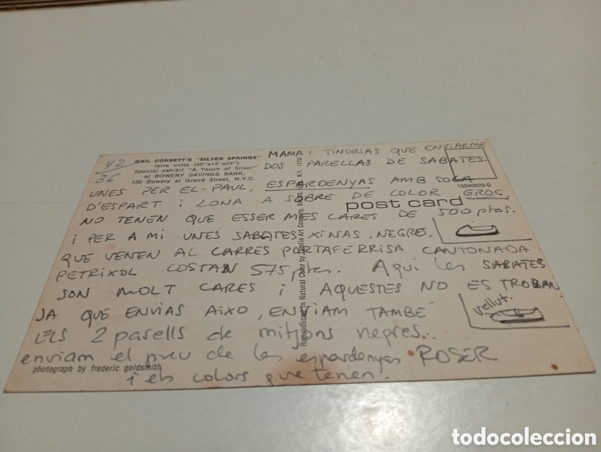 Postales: Postal gail Corbett,s silver springs - Foto 2