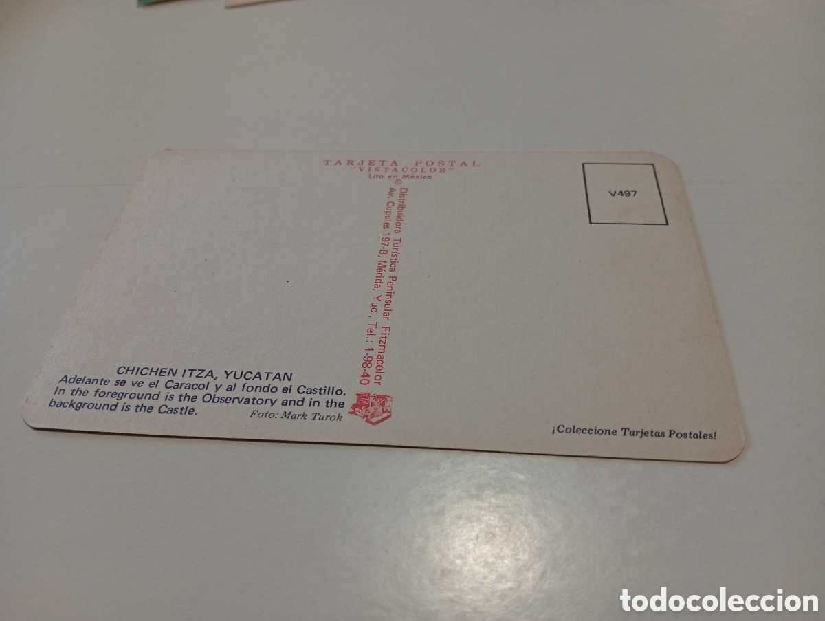 Postales: Postal chichen itza, Yucat&aacute;n, M&eacute;xico - Foto 2