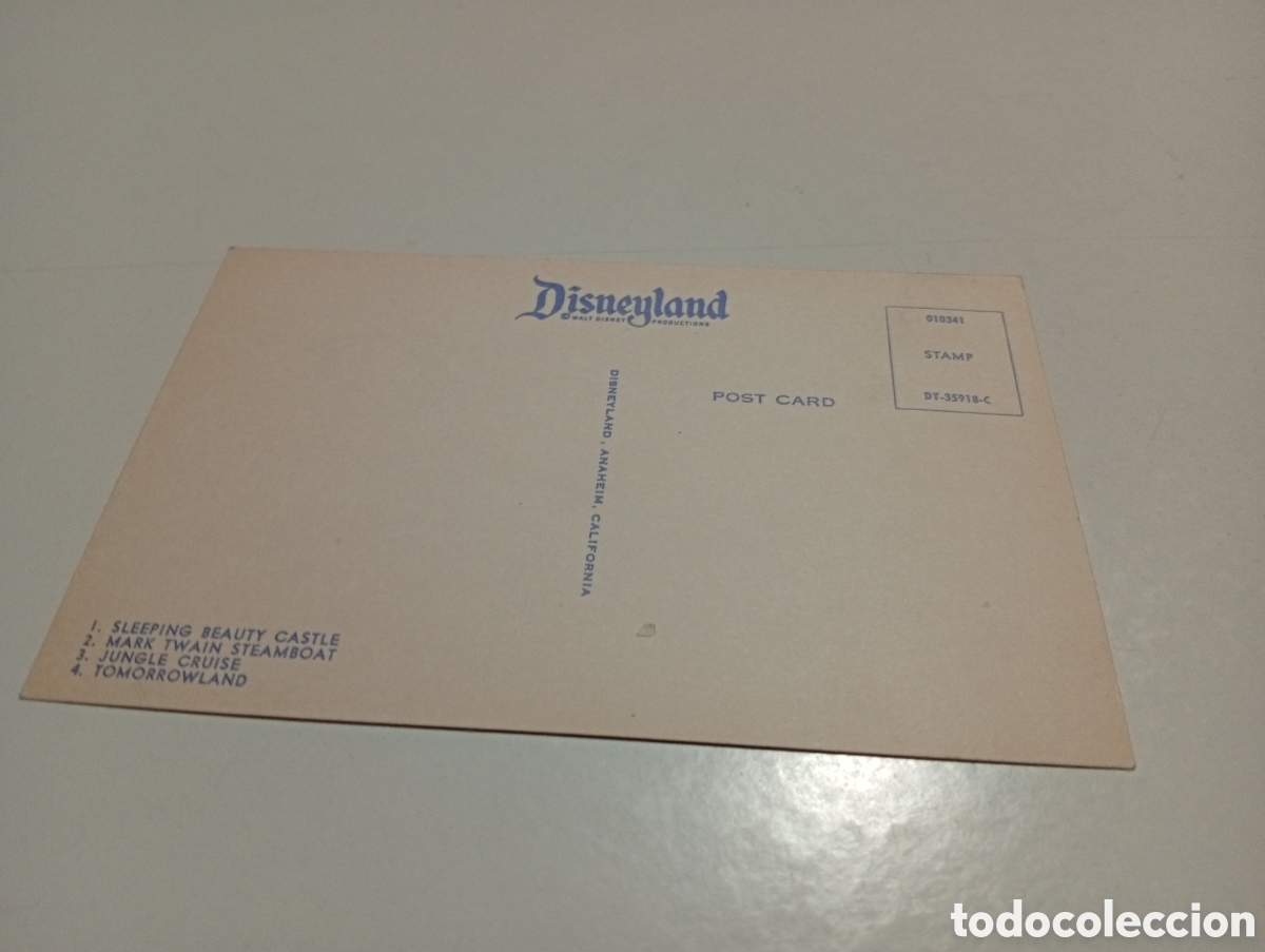 Postales: Postal Disneyland....... - Foto 2