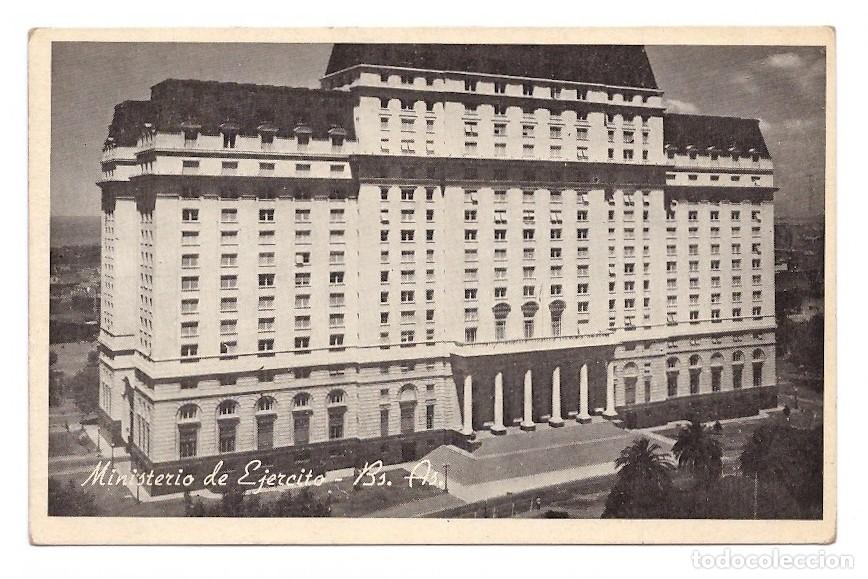 Postales: ARGENTINA. Buenos Aires. Ministerio de Ej&eacute;rcito. - Foto 1