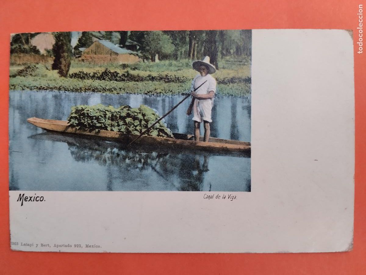 Postales: MEXICO CANAL DE LA VIGA. - Foto 1