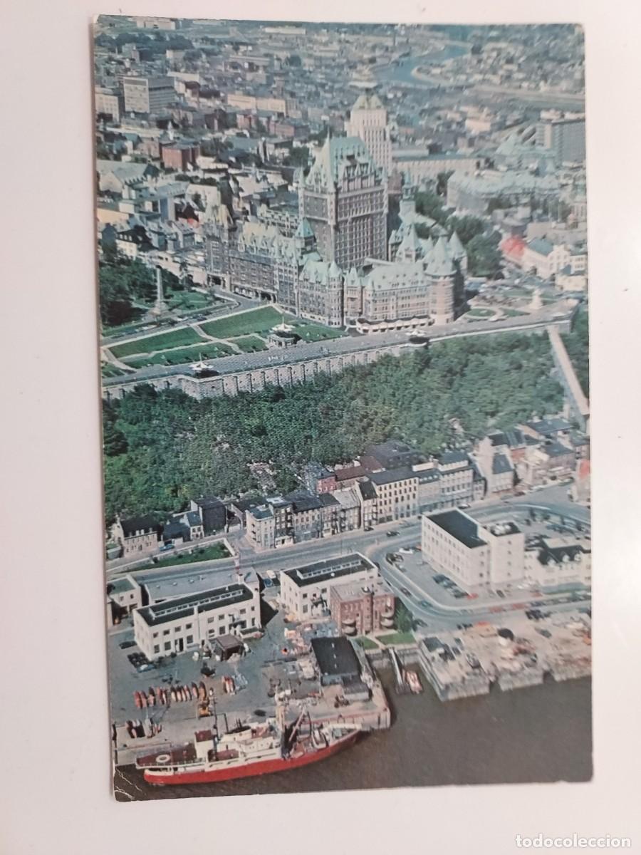 Postales: POSTAL CANADA. QUEBEC. VUE ARIENNE DE LA CITE DE QUEBEC. SIN CIRCULAR - Foto 1
