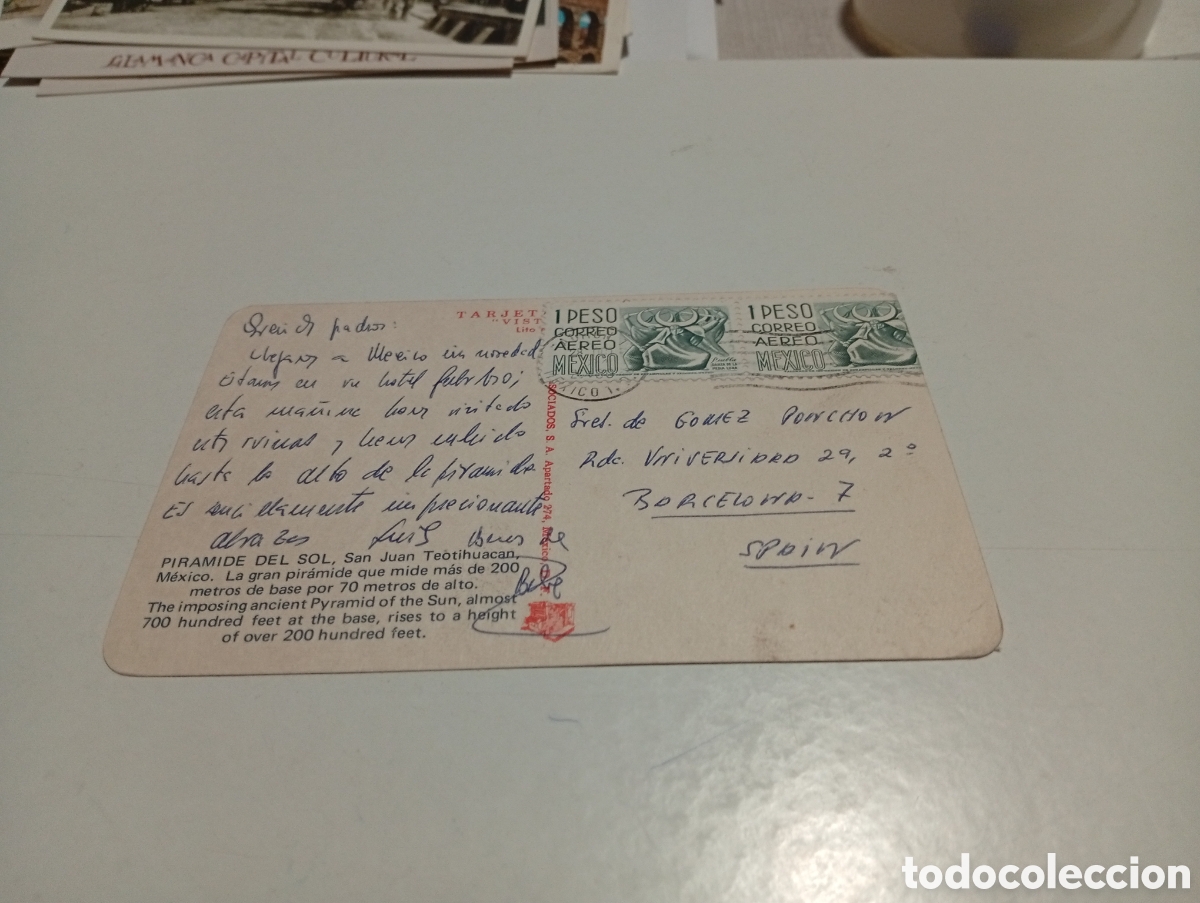 Postales: Postal pir&aacute;mide del sol, M&eacute;xico - Foto 2