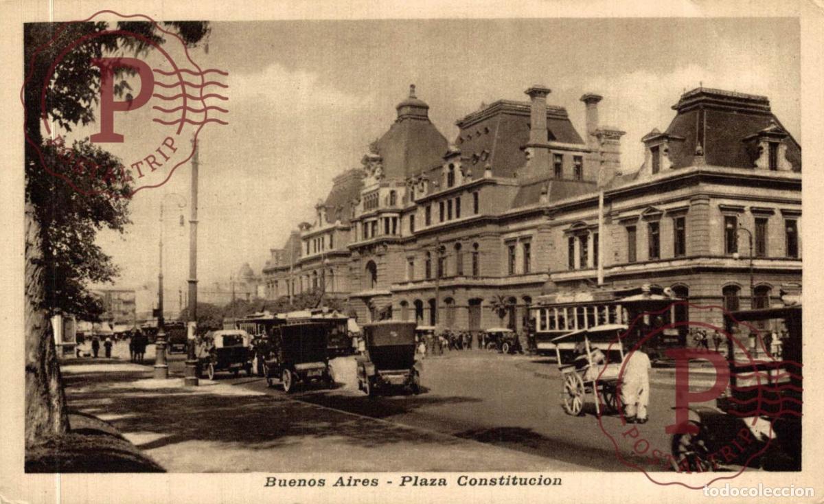 Postales: ARGENTINA. BUENOS AIRES. PLAZA DE LA CONSTITUCION. - Foto 1