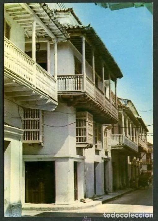 Postales: Colombia. Cartagena. *Hermosos Balcones Coloniales...* Nueva.