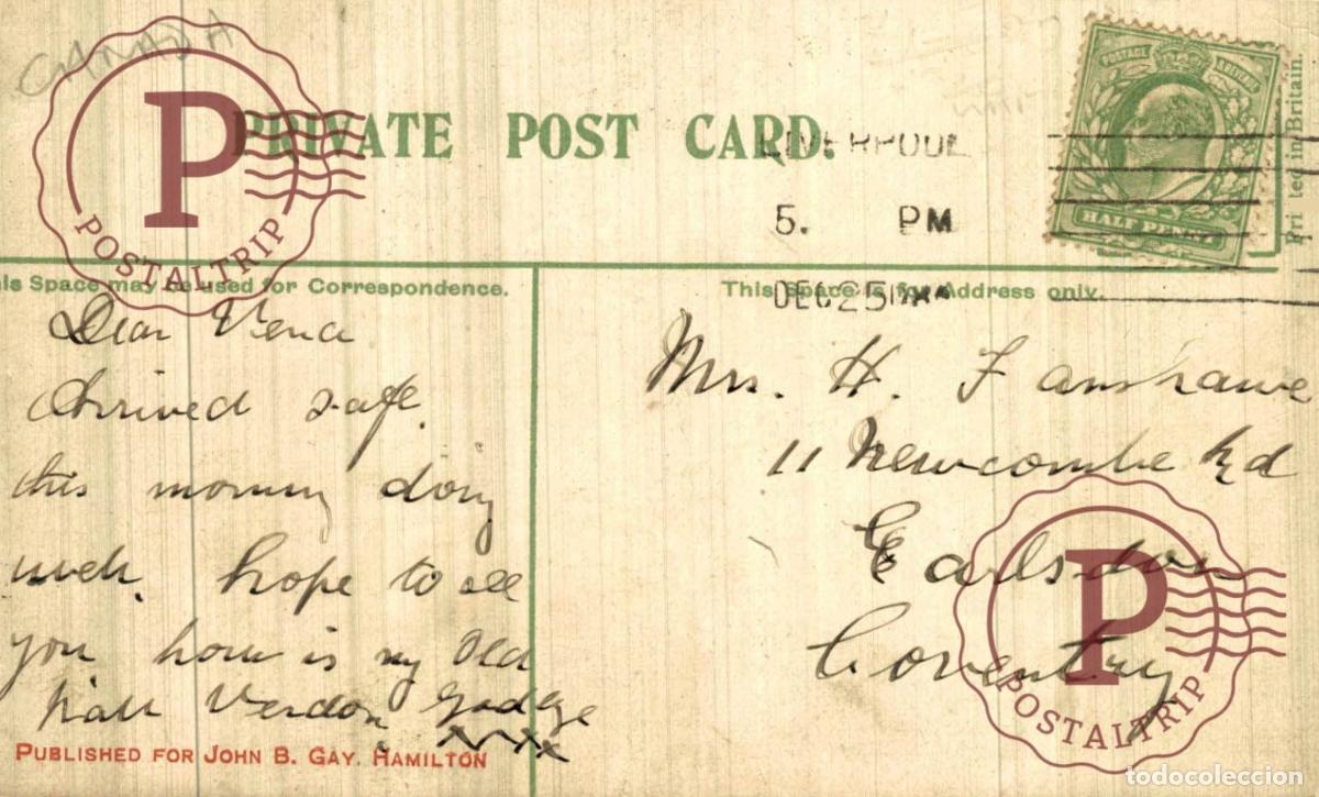 Postales: CANADA. ARMORY, HAMILTON. ONT. - Foto 2