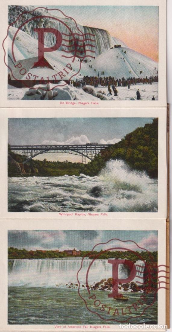 Postales: CANADA. POSTFOLDER. GREETINGS FROM NIAGARA FALLS. - Foto 3
