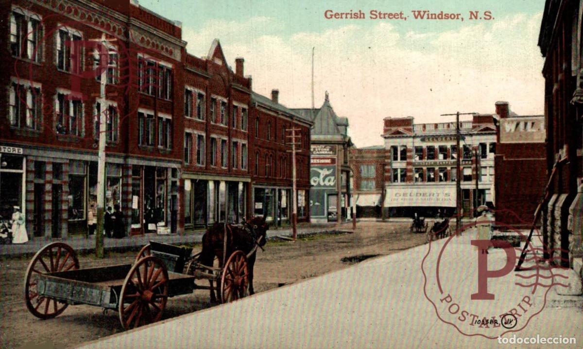 Postales: CANADA. GERRISH STREET. WINDSOR. - Foto 1