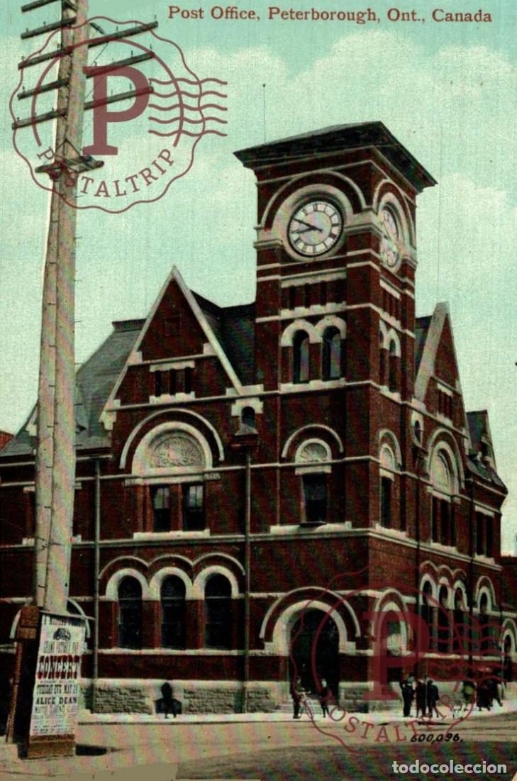 Postales: CANADA. Peterborough, Ont., Post Office - Foto 1