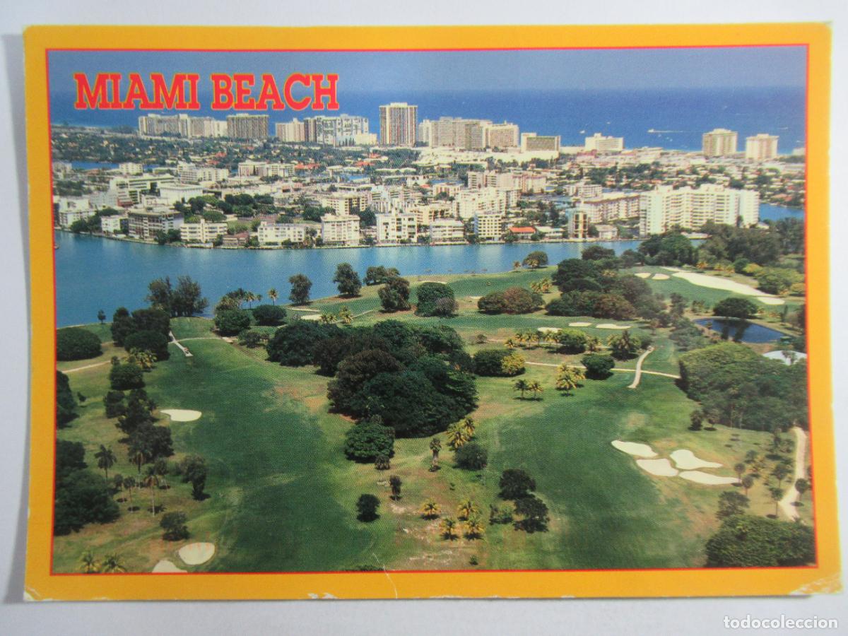 Postales: Miami Beach - Bal Harbour, Florida - Circulada - Foto 1