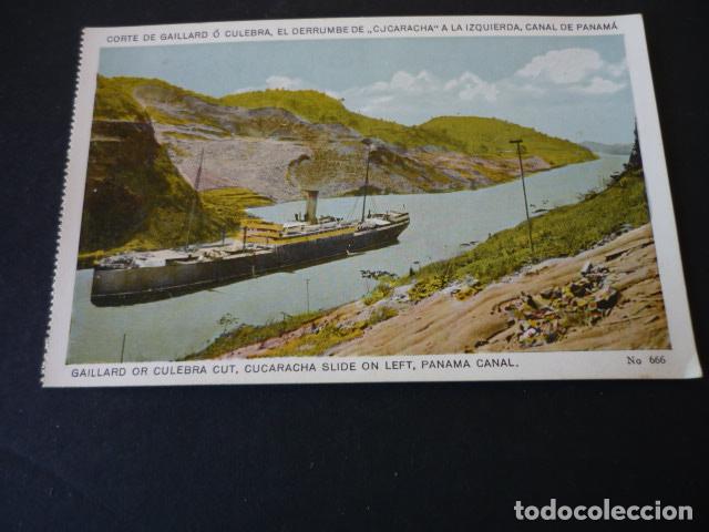 Postales: CANAL DE PANAMA ANTIGUA POSTAL - Foto 1