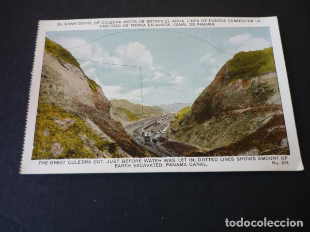 Postales: CANAL DE PANAMA ANTIGUA POSTAL - Foto 1