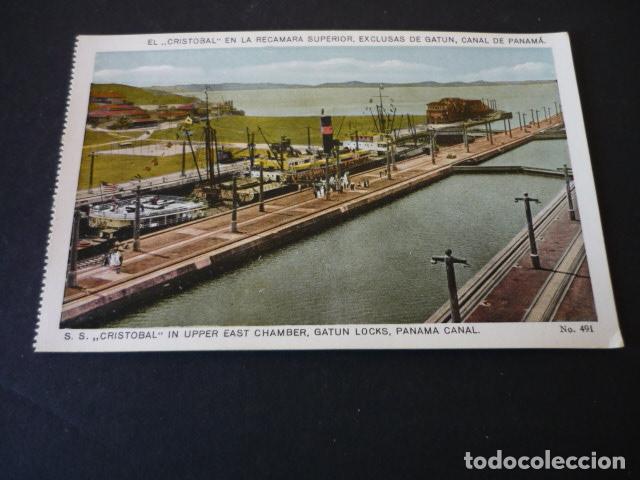 Postales: CANAL DE PANAMA ANTIGUA POSTAL - Foto 1