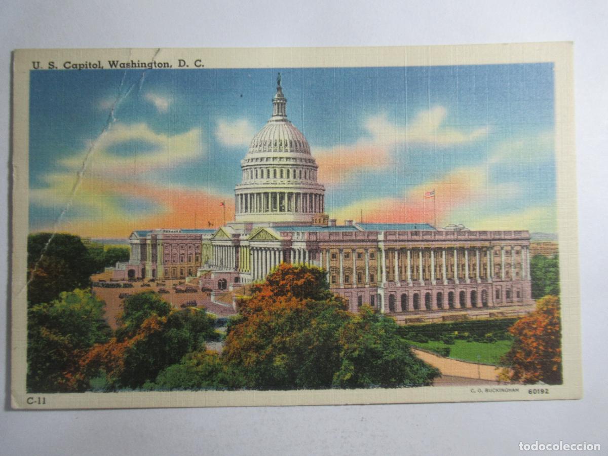 Postales: Washington D.C. - Capitol - Circulada - Foto 1