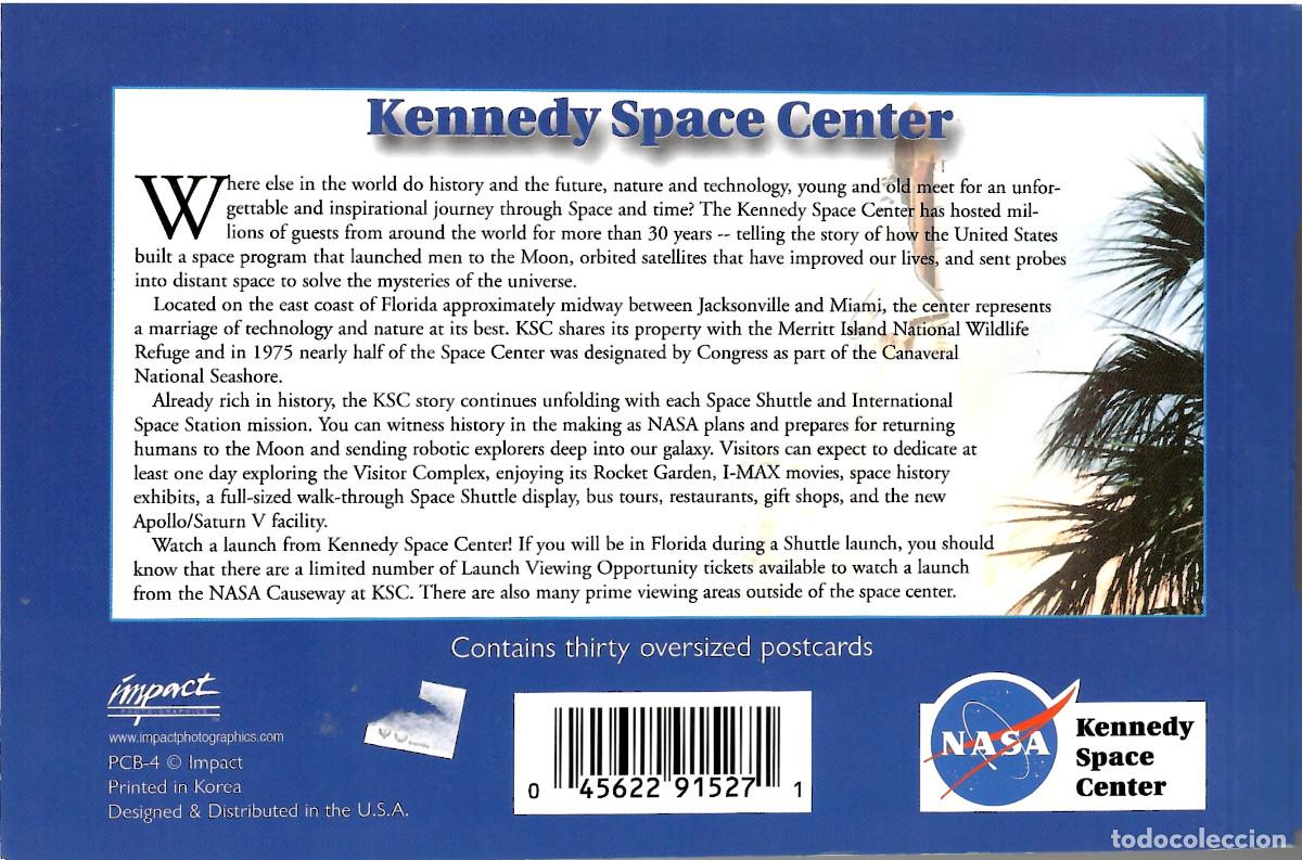 Postales: LIBRO con 30 POSTALES DEL CENTRO ESPACIAL DE LA NASA - Foto 2