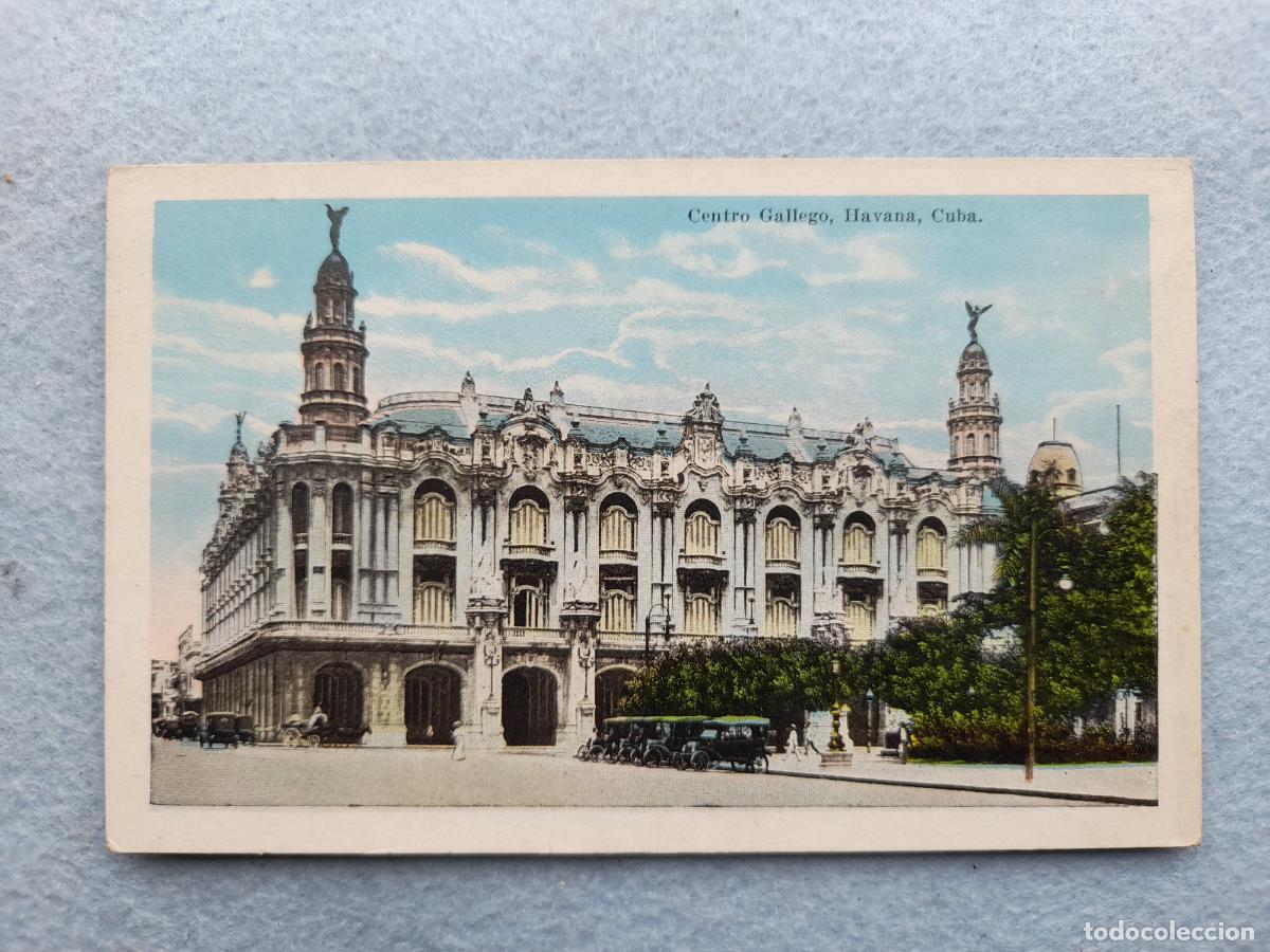 Postales: Cuba. Centro Gallego. La Habana. - Foto 1