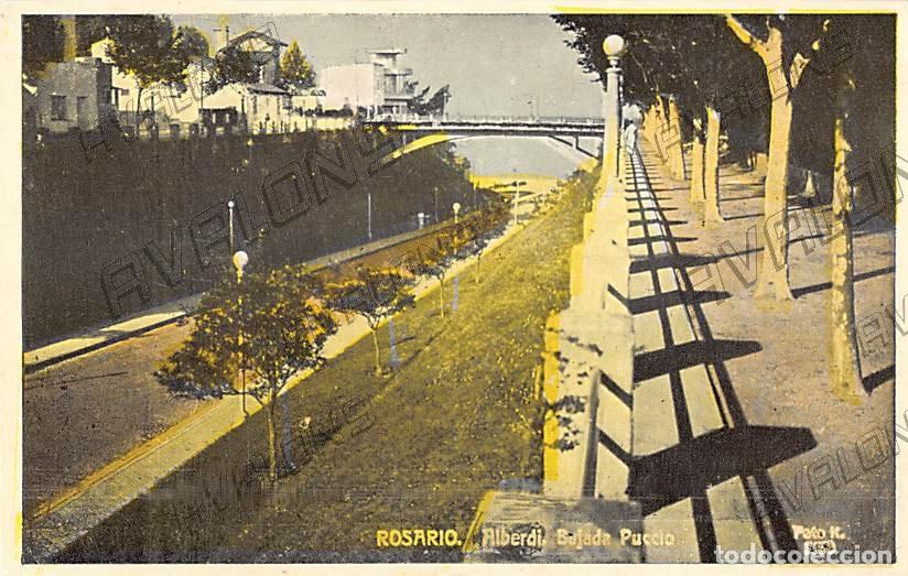 Postales: Postal de la Ciudad de Rosario de Argentina A&ntilde;os 50 - Riberdi, bajada Puccio