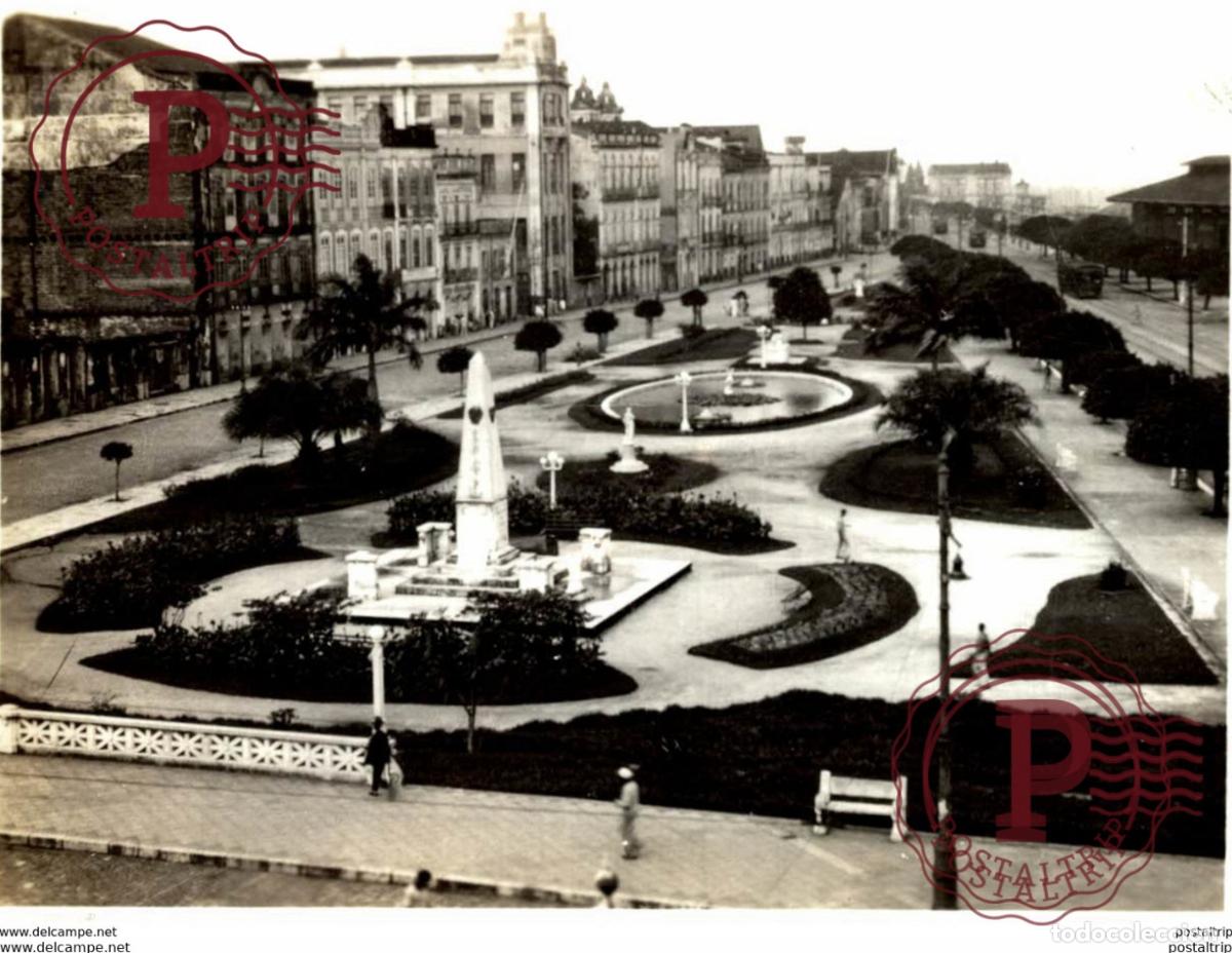 Postales: BRASIL BRAZIL. FOTOGRAFIA ANTIGUA. PRA&Ccedil;A CASTILLA PARA 1934. - 10X8CM
