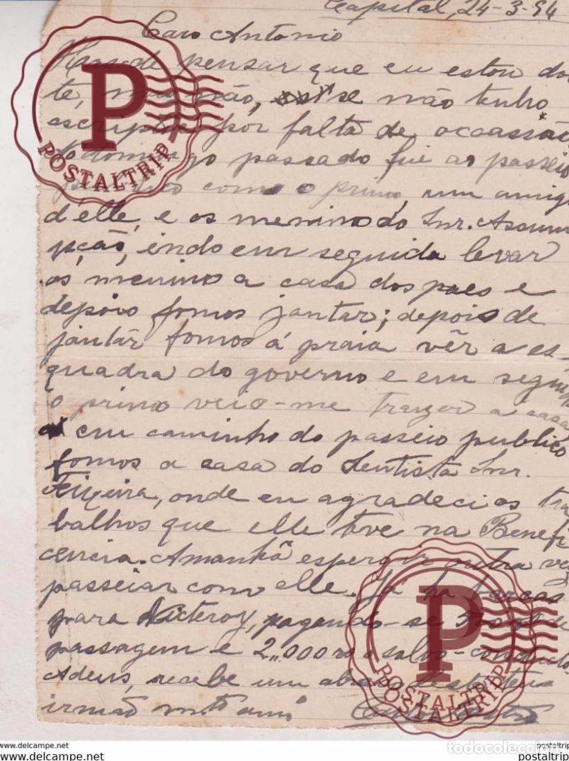 Postales: BRASIL BRAZIL. CASA DA MOEDA. 1894 - Foto 2