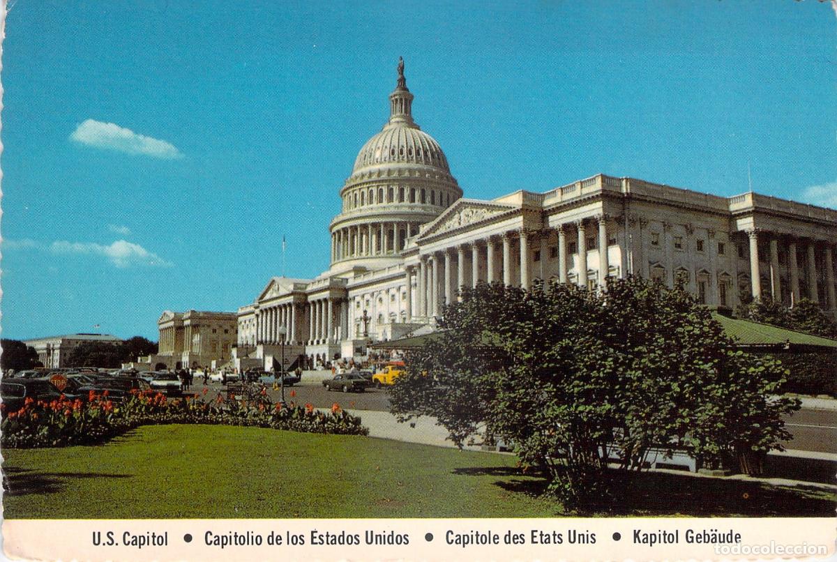 Postales: Postal del Edificio del Capitolio de los Estados Unidos, Washington D.C. - Foto 1