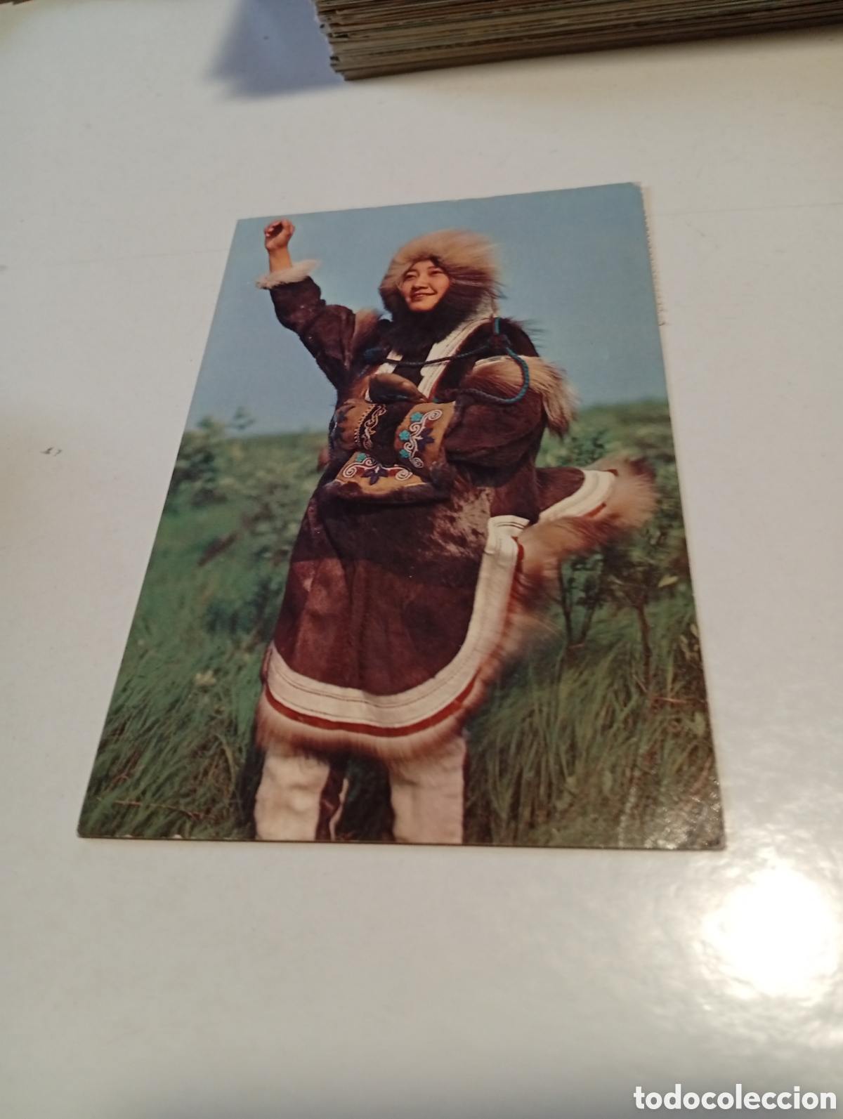 Postales: Postal Alaska mujer esquimal - Foto 1