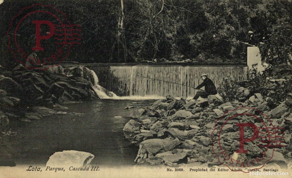 Postales: CHILE. LOTA. PARQUE CASCADA - Foto 1