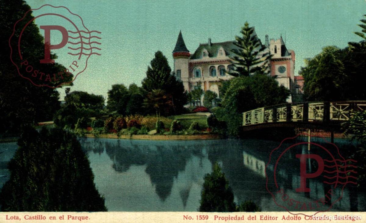 Postales: CHILE. LOTA CASTILLO EN EL PARQUE - Foto 1