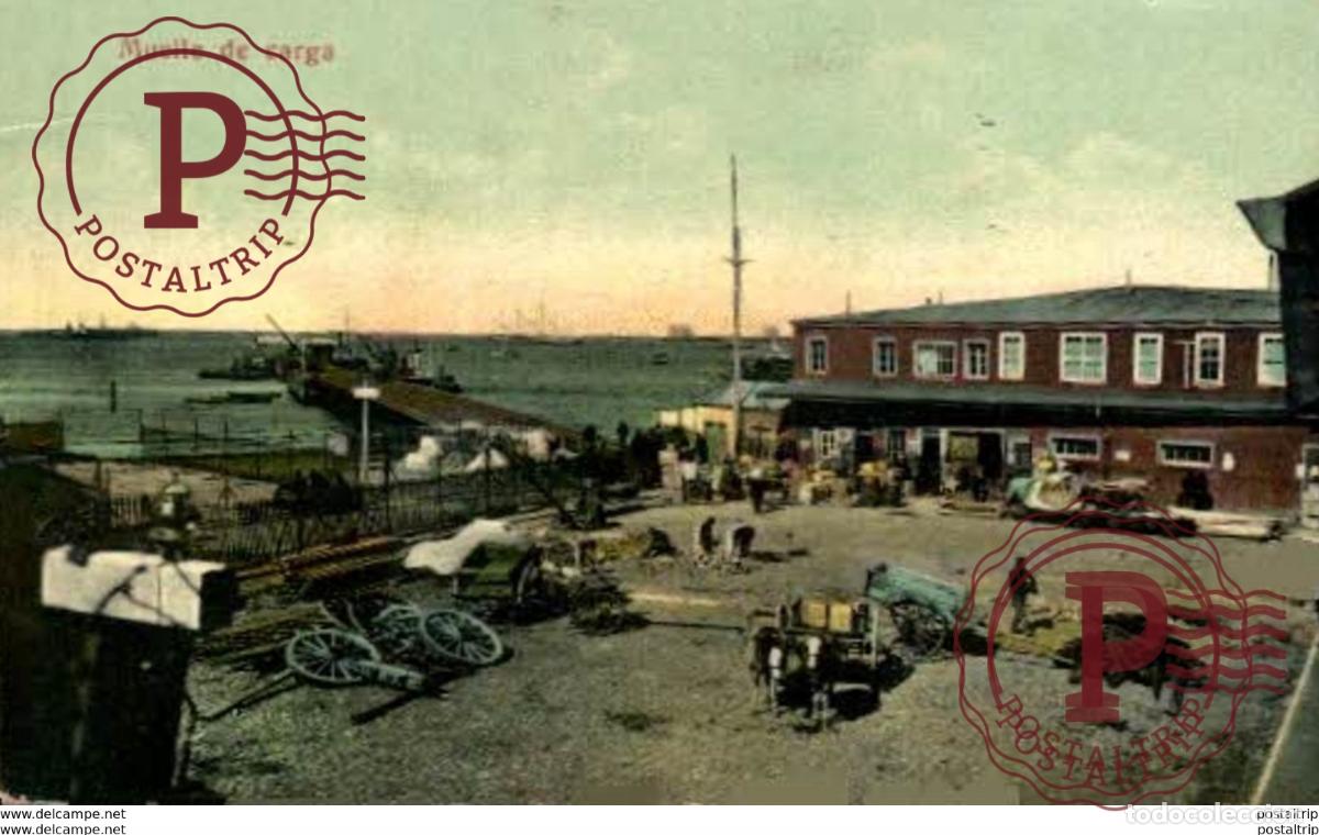 Postales: CHILE. MUELLE DE CARGA - Foto 1