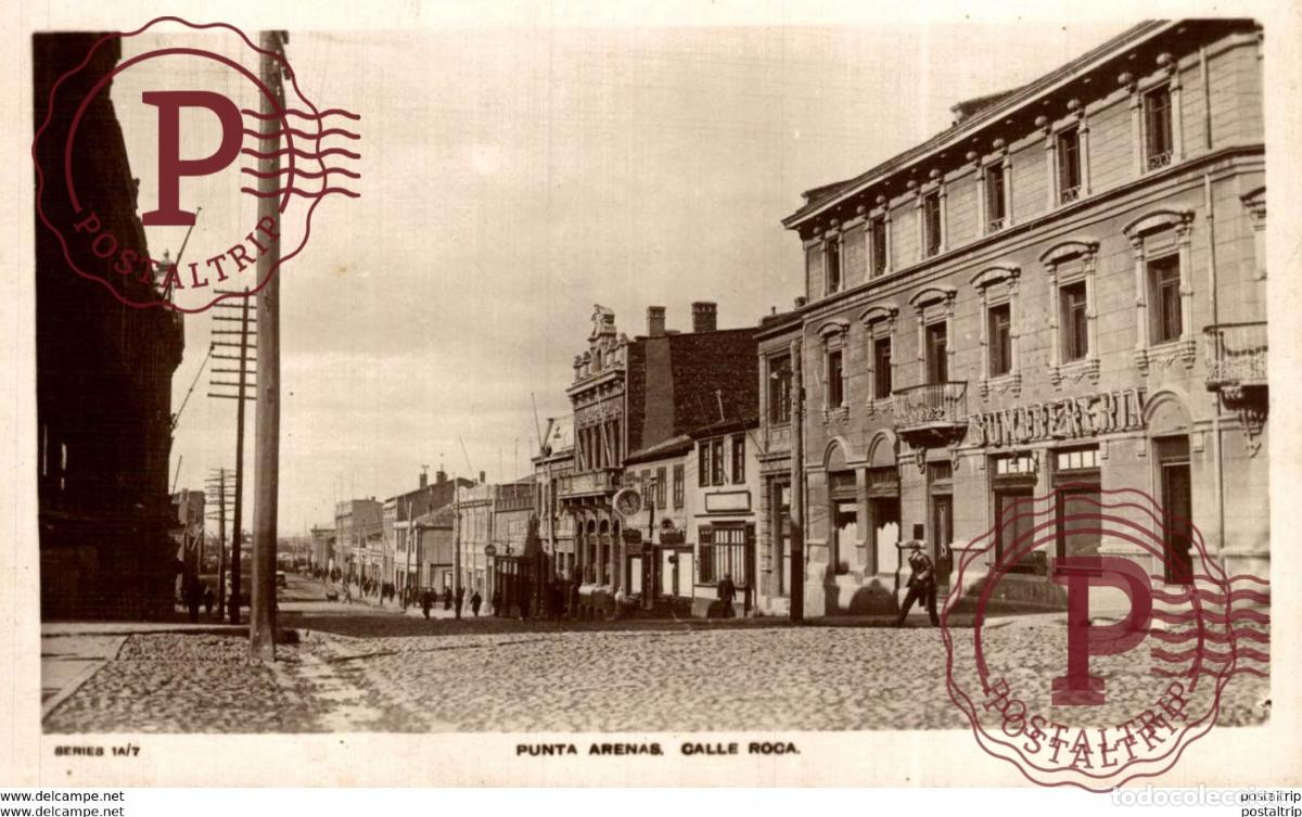 Postales: CHILE. PUNTA ARENAS. CALLE ROCA - Foto 1