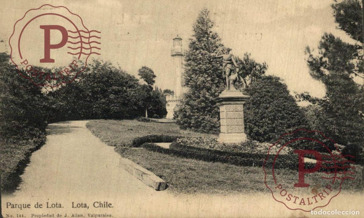 Postales: CHILE. LOTA. PARQUE. - Foto 1