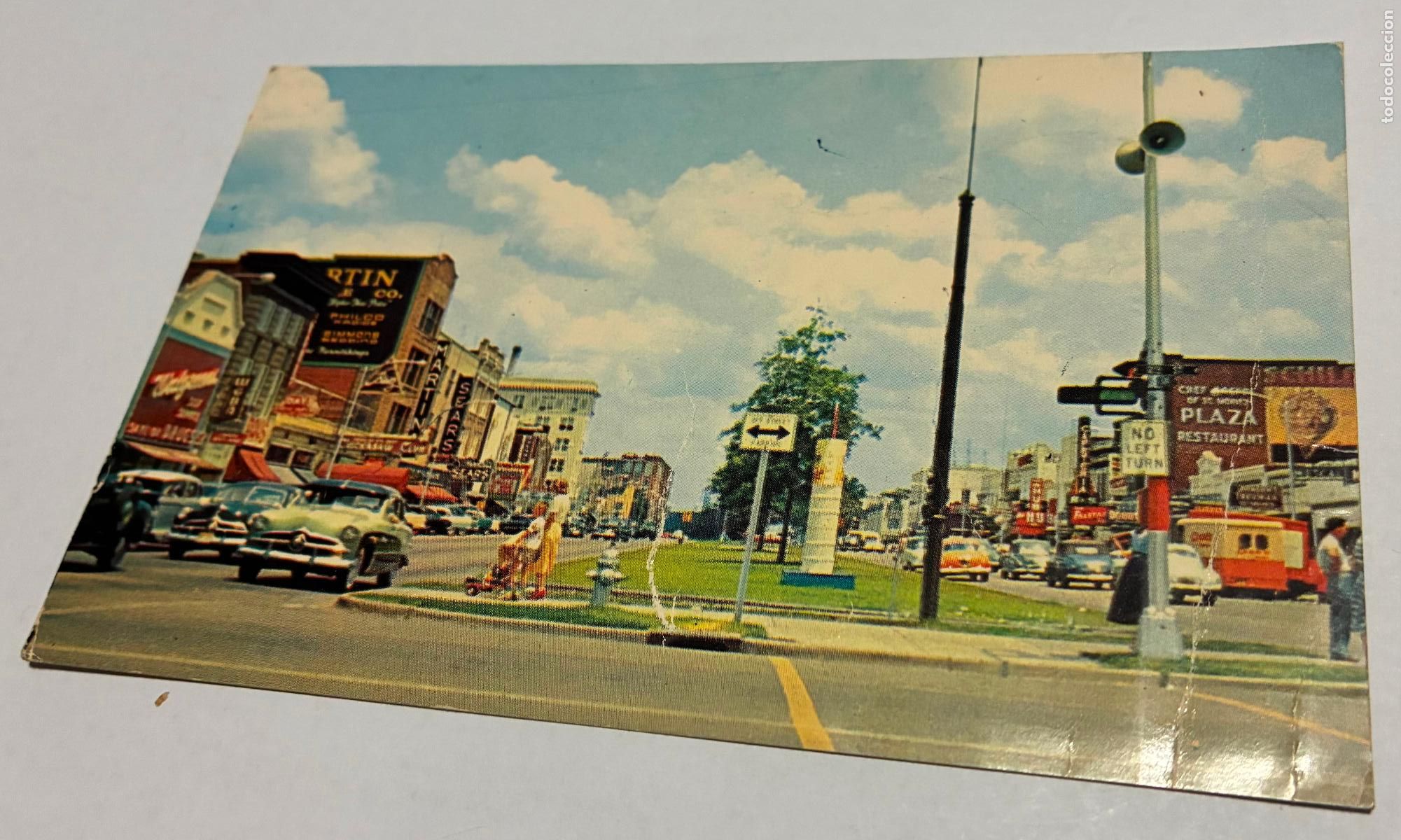 Postales: ANTIGUA POSTAL FOTOGRAFICA Broodway Columbia Georgia, USA