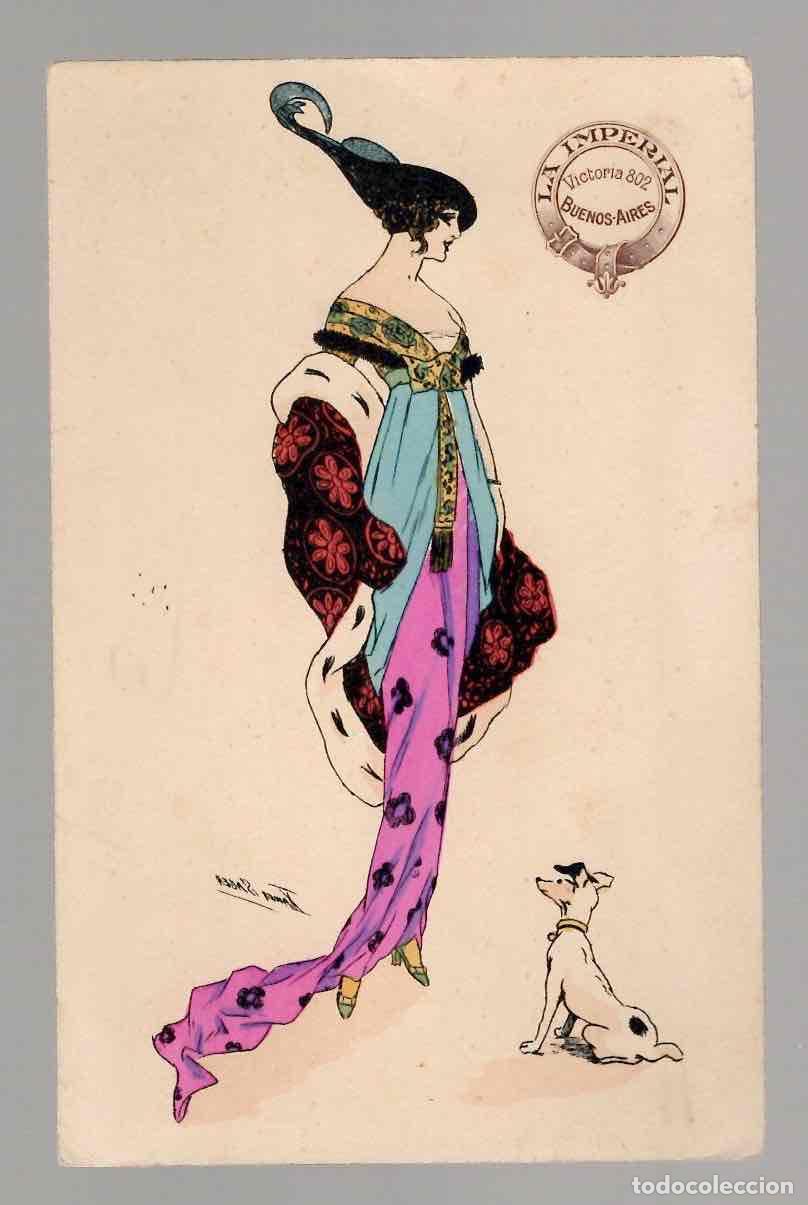 Postales: TARJETA POSTAL COLOREADA A MANO LA IMPERIAL, BUENOS AIRES. ARGENTINA. C.1915. B.G. PARIS