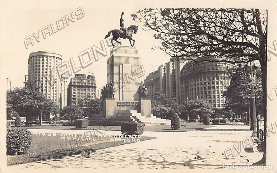 Postales: Postal de R&iacute;o de Janeiro (Brasil), a&ntilde;os 50 - Sin circular - Cartulina fina