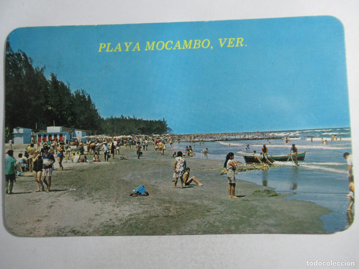Postales: M&eacute;xico - Veracruz - Playa Mocambo - Circulada - Foto 1