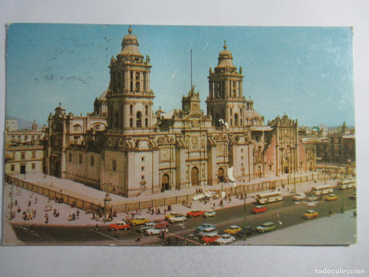 Postales: M&eacute;xico - Catedral de M&eacute;xico - Circulada - Foto 1