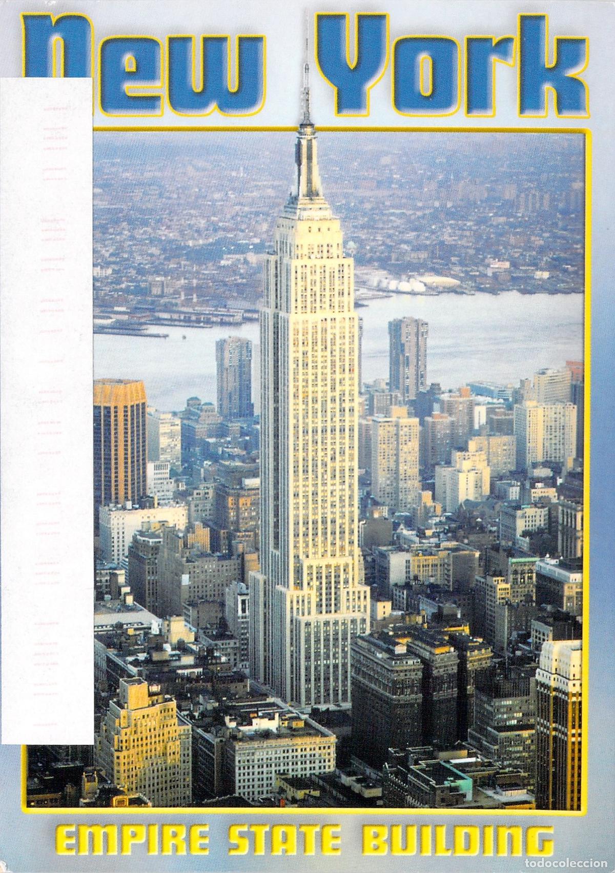 Postales: Postal del Empire State Building, Nueva York, Vista A&eacute;rea