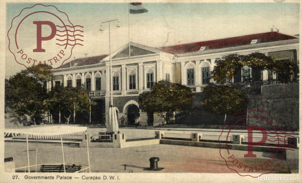 Postales: ANTILLAS. CURACAO NETHERLANDS ANTILLES. Governments Palace