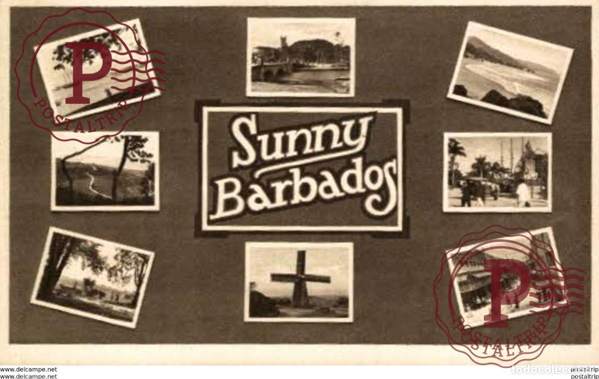 Postales: ANTILLAS - SUNNY BARBADOS - Foto 1