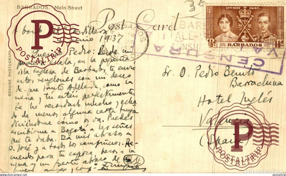 Postales: BARBADOS. MAIN STREET - Foto 2