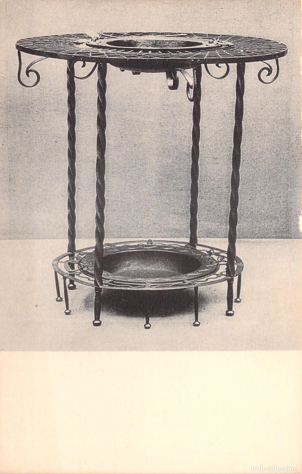 Postales: Postal de Brasero de Hierro del Siglo XVII, Hispanic Society of America