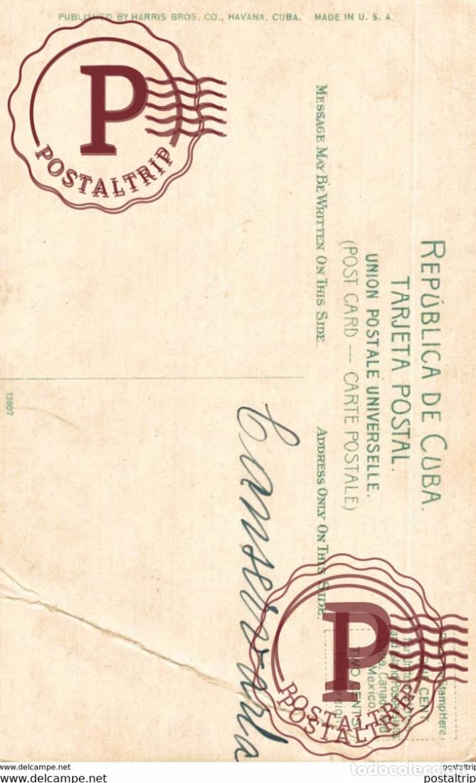 Postales: CUBA. AVENUE ROYAL PALMS - Foto 2