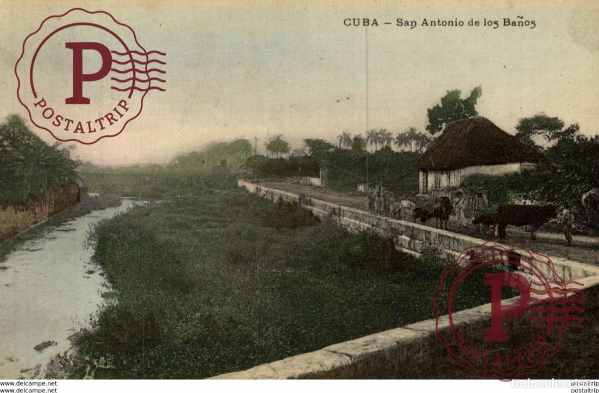 Postales: CUBA SAN ANTONIO DE LOS BANOS - Foto 1