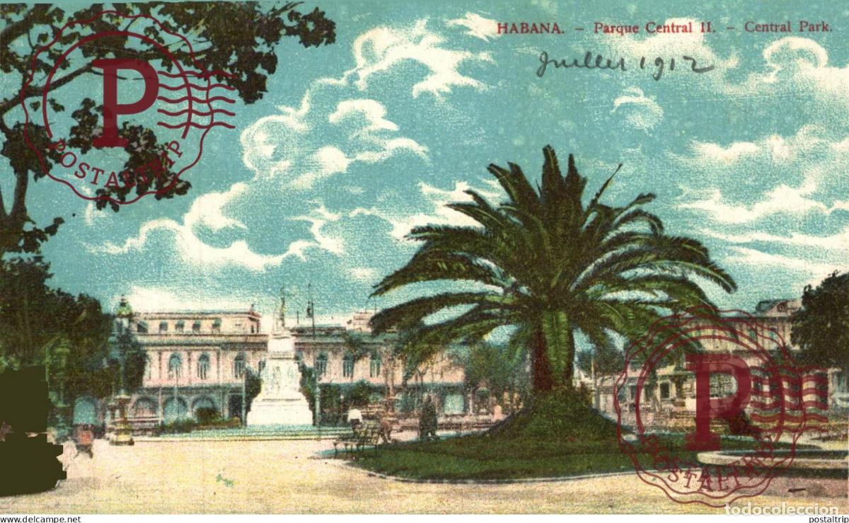 Postales: CUBA. HABANA. PARQUE CENTRAL II.