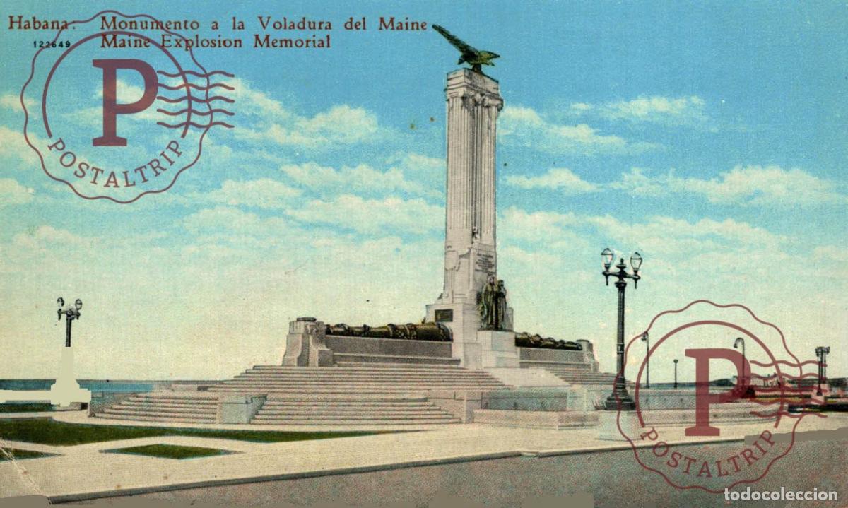 Postales: CUBA. MONUMENTO A LA VOLADURA DEL MAINE. MAINE EXPLOSION MEMORIAL.