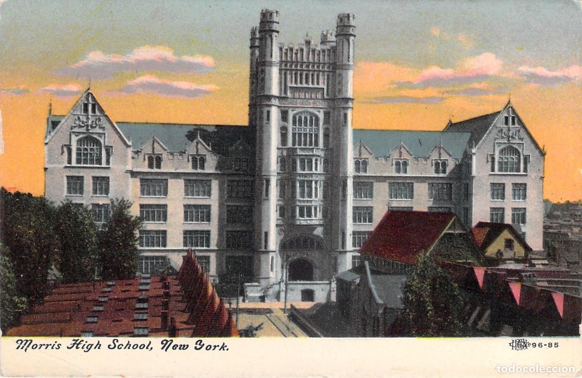 Postales: Postal de Morris High School, Nueva York, Edificio Escolar G&oacute;tico - Foto 1