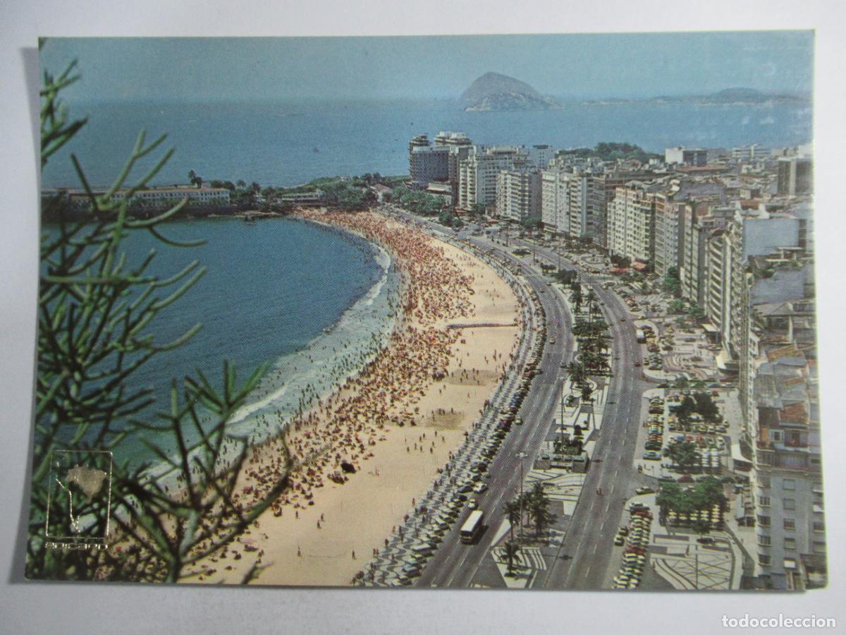 Postales: Brasil - R&iacute;o de Janeiro - Praia de Copacabana - S/C